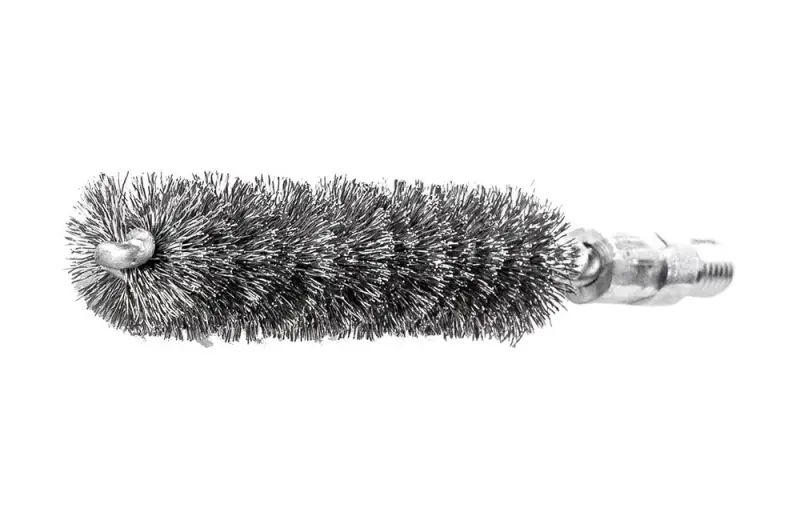 Trubkový kartáč pr.12 mm s vnějším závitem Lessmann 500312, ocel 0,15 mm