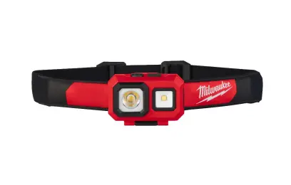 Aku čelová svítilna/lampa Milwaukee HL-SF, 450 lm, TRUEVIEW LED osvětlení, 3x baterie AAA, 4933471388 (MI4933471388)