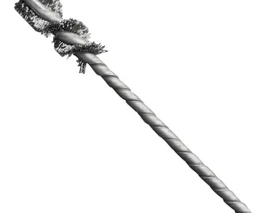Mikro kartáč na trubky (V2A - inox drát 0,2 mm), pr. 25x25/90 mm, stopka pr. 3,8 mm Lessmann 565.542.50
