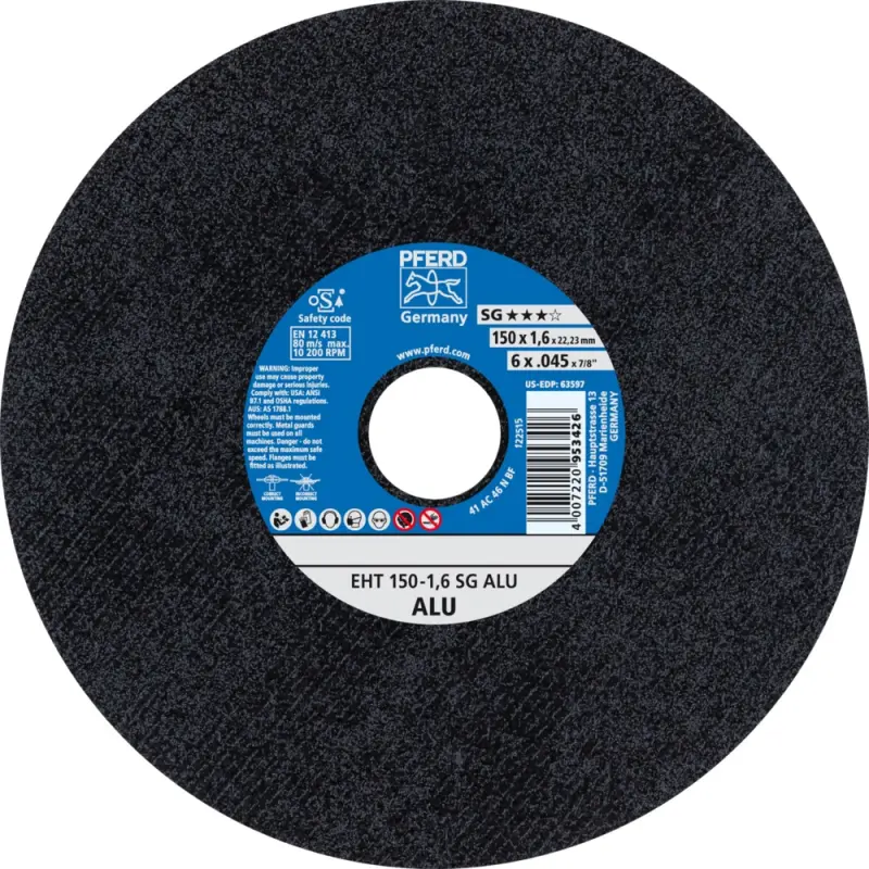 EHT 150-1,6 A 46 N SG-ALU/22,23  KOTOUČ ŘEZNÝ (PF4007220953426)