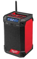 Přenosné Aku rádio/nabíječka Milwaukee M12 RCDAB+-0, DAB+/FM/AM tuner, Bluetooth, nabíječka M12 a USB, bez Aku, 4933472114 (MI4933472114)