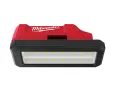 Aku polohovatelná svítilna/lampa Milwaukee M12 PAL-0, 700 lm, TRUEVIEW LED plošné oslvětlení, bez aku, 4933478226 (MI4933478226)