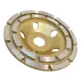 Diamantový hrnkový brusný kotouč pr. 125 mm Fartools 115889 - dvouřadý, na beton (WOLFFRT115889)