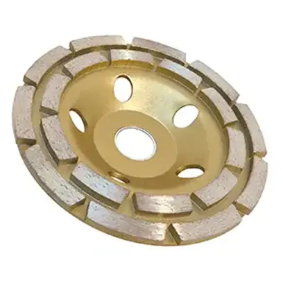 Diamantový hrnkový brusný kotouč pr. 125 mm Fartools 115889 - dvouřadý, na beton (WOLFFRT115889)