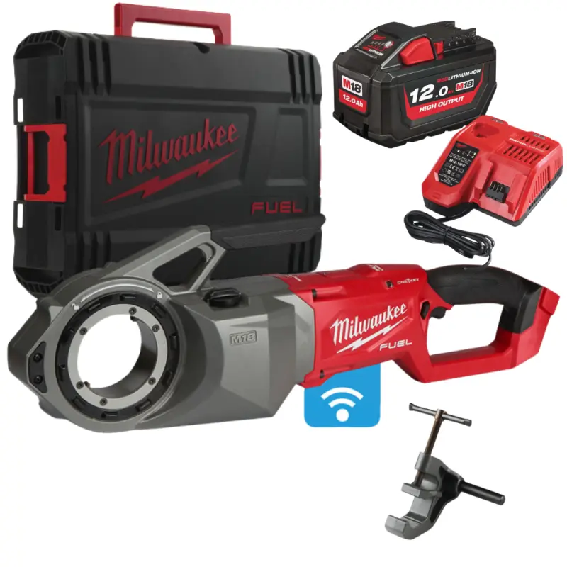 Aku závitořez 2" M18 FPT2-121C, ONEKEY, 1x aku M18 HB12 + nabíječka M12-18 FC, 4933478597 (MI4933478597)