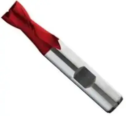 Dvoubřitá drážkovací fréza Format 2106.1700 průměr 17 mm, krátká, HSS Co8, DIN 327-D, Typ N