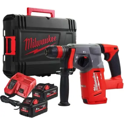 Aku kombinované kladivo SDS-plus Milwaukee M18 FHX-552X Fixtec (5,5 Ah) (MI4933478889)