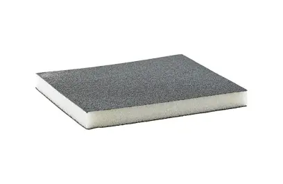 Brusná houbička 2-stranná 125x98x13mm P60 3M