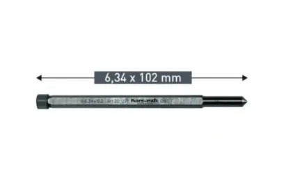 Středící vrták Karnasch 6,34x102 mm pro GOLD-LINE 55 (KAR20.1271)