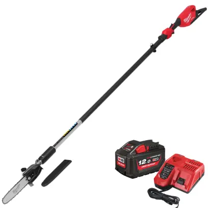 Aku teleskopická řetězová prořezávací pila Milwaukee M18 FTPS30-121, lišta 30 cm, 1x Aku M18 HB12 + nabíječka M12-18 FC, 4933480869 (MI4933480869)
