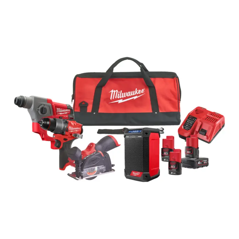 Sada aku nářadí Milwaukee M12 FPP4A2-423B, 4933481025 (MI4933481025)