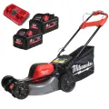 Aku sekačka na trávu Milwaukee M18 F2LM46-802, záběr 46 cm, s pojezdem, s košem, 2x Aku M18 HB8 + nabíječka M18 DFC, 4933492011 (MI4933492011)