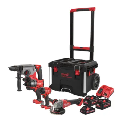 Sada aku nářadí Milwaukee M18FPP4E-555T, 4933492530 (MI4933492530)