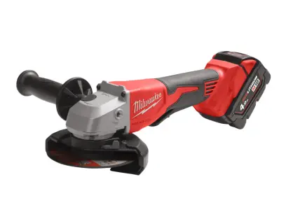 Aku bezuhlíková úhlová bruska Milwaukee M18 BLSAG125XPD-402X, 125 mm s kolébkovým spínačem 4933492646 (MI4933492646)