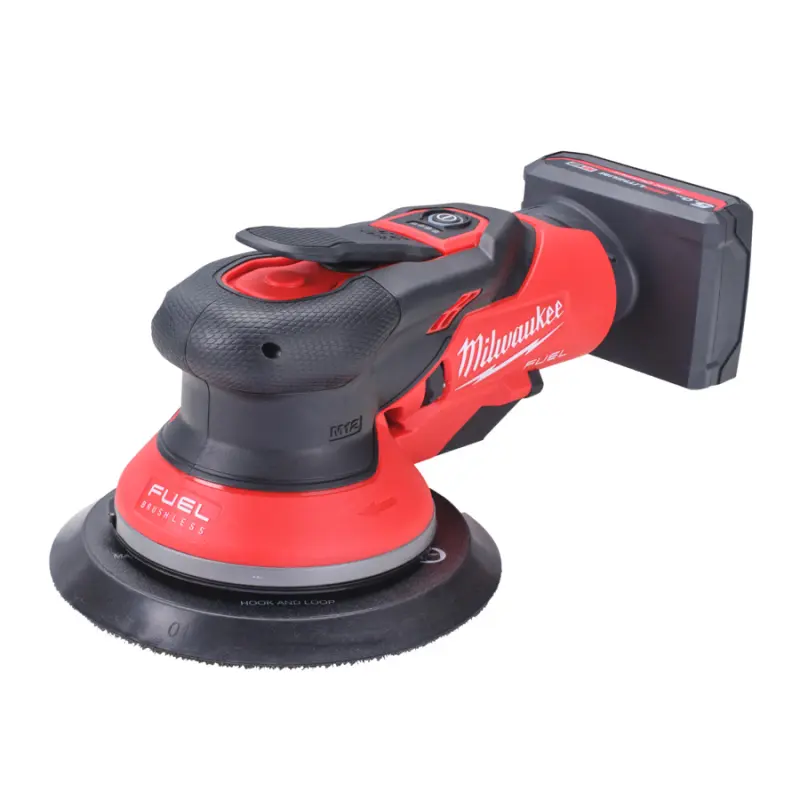 Aku excentrická vibrační 150 mm bruska Milwaukee M12 FROS2.5-502X, 2x aku M12 HB5 + M12 C12 C + Kufr, 4933493648