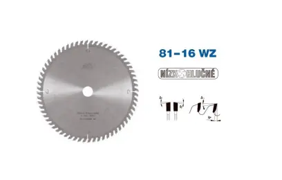 Pilový kotouč s SK pr. 350 x 3,6/2,5 x 30 - 72 WZ, typ 22 5381-16 (PI22538116WZ350)
