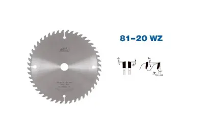 Pilový kotouč s SK pr. 500 x 4,0/2,8 x 30 - 84 WZ, typ 22 5381-20 (PI22538120WZ500)