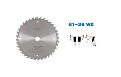 Pilový kotouč s SK pr. 450 x 4,0/2,8 x 30 - 56 WZ, typ 22 5381-26 (PI22538126WZ450)