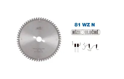 Pilový kotouč s SK pr. 216 x 2,8/1,8 x 30 - 80 WZ N, typ 22 5381 (PI225381WZN21680)