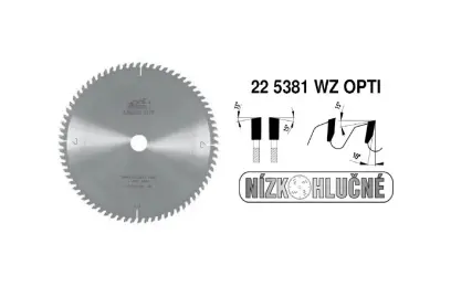 Pilový kotouč s SK pr. 500 x 3,8/2,8 x 30 - 96 WZ, typ OPTI 22 5381 (PI225381WZOPTI50096)