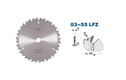 Pilový kotouč s SK pr. 600 x 4,2/2,8 x 30 - 36 LFZ, typ 22 5383 (PI225383LFZ600)