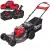 Aku sekačka na trávu Milwaukee M18 F2LM53-122, záběr 53 cm, s pojezdem, s košem, 2x Aku M18 FB12 + nabíječka M18 DBSC, 4933499213 (MI4933499213)