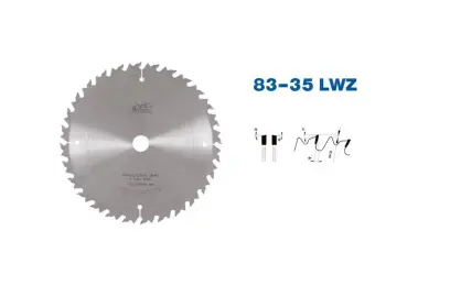 Pilový kotouč s SK pr. 600 x 5,2/3,5 x 30 - 54 LWZ, typ 22 5383-35 (PI225383LWZ600)