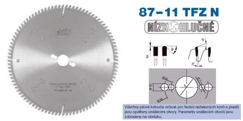 Pilový kot. 200x3,2/2,5x30-60 TFZ N 22 5387-11 (PI22538711TFZN20060)