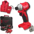Aku 1/4" HEX rázový šroubovák Milwaukee M18 BLIDRCMC-402C, vesta, POWER PACK IN2 MONAKO 2025, 4933499457 (MI4933499457)