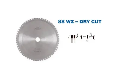 Pilový kotouč SK  pr. 210 x 2,4/1,8 x pr. 30 - 40 WZ/FA Pilana typ 22 5388 DRY CUT (PI225388WZFA210)