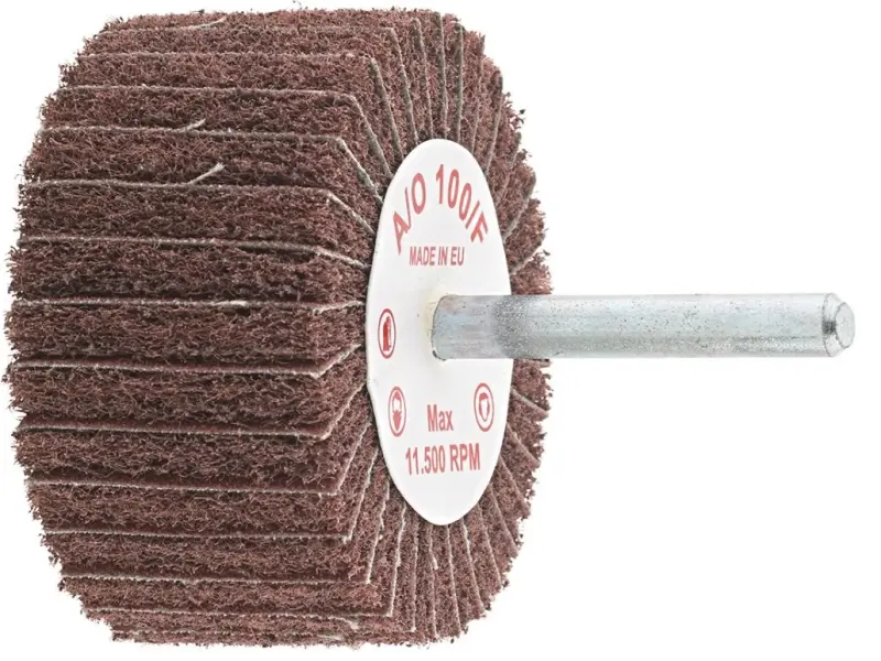 Kombinovaný lamelový brus ný kotouč průměr stopky 6 mm 50 x 30 mm A/O 150 je mný FORMAT