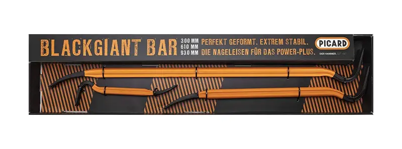 Páčidla Picard BlackGiant Bar Set 46Z (Sada 3 díly 300 - 610 - 930 mm) (PIC0004690-999)
