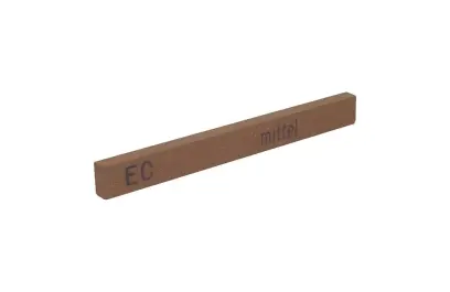 Brousek, ušlechtilý korund plochý 16x8x150mm střední Müller