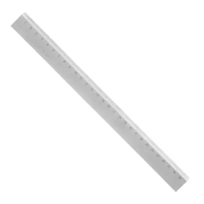 Měřítko Kinex s úkosem (500x25x5 mm), Inox, DIN 866/B (KI100707050)