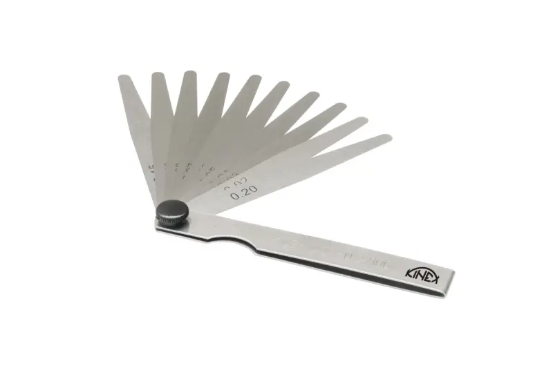 Měrka ventilová 100 mm (0,03 ÷ 1,0 mm) Kinex 1131-02-032 (Sada 32 ks) (KI1131-02-032)