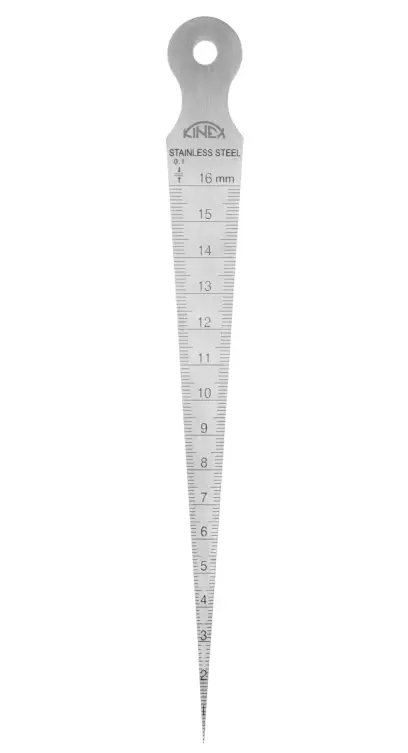 Kuželová měrka Kinex 1138-02-015 pro měření průměru 1 ÷ 15 mm (KI113802015)