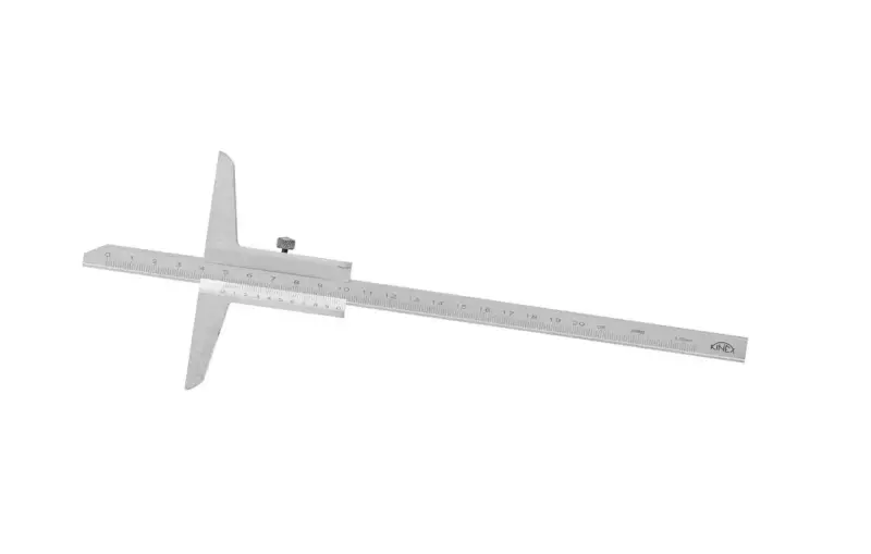 Hloubkoměr Kinex bez nosu (0 - 200 mm) (KI203402200)