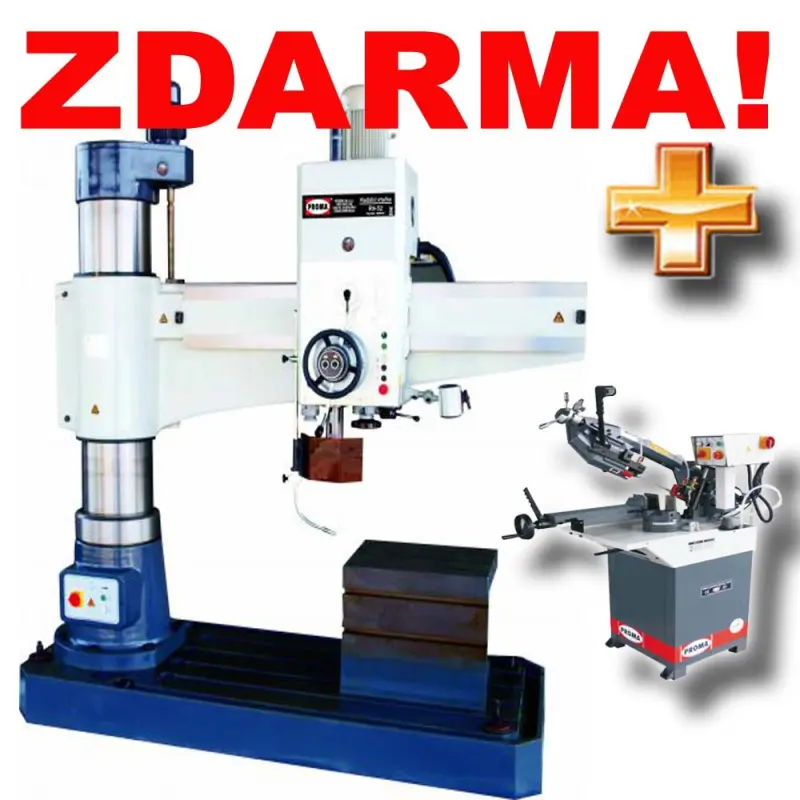 RV-63E - Radiální vrtačka