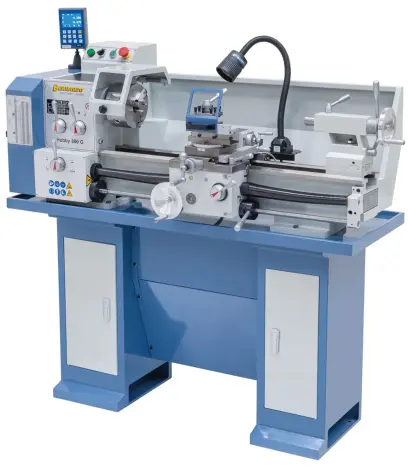 Stolní soustruh Bernardo Hobby 800 G včetně 3osého digitálního odměřování (400 V) (BER0311624)