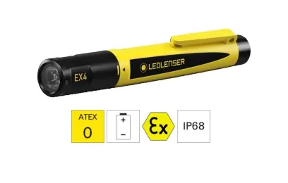Ruční svítilna Ledlenser EX4 do výbušného prostředí