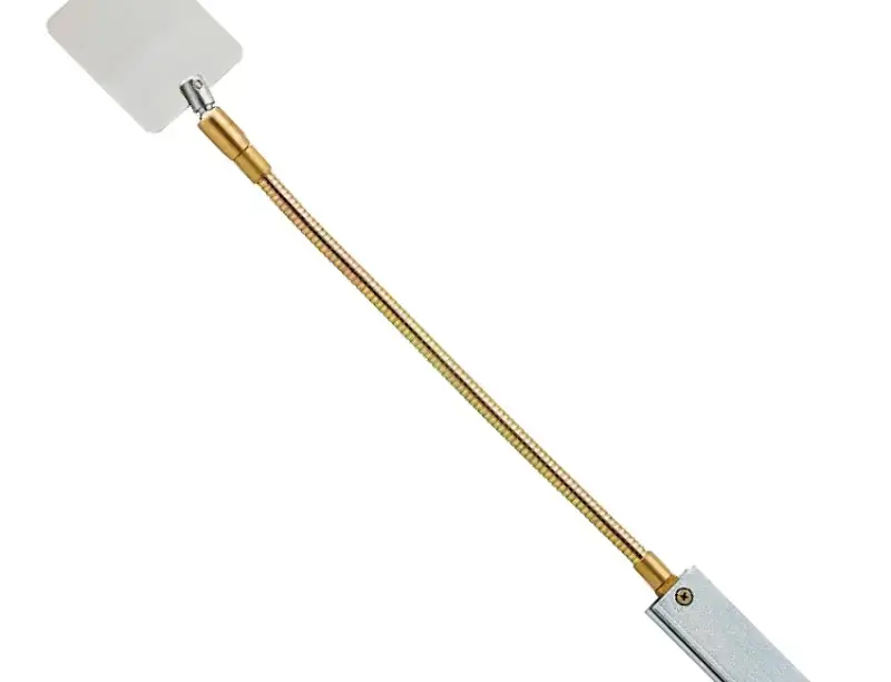 Magnetické svářečské zrcátko na ocelovém plechu 80x70x1mm