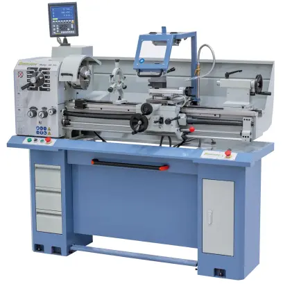 Soustruh Bernardo Master 165 Pro s digitálním 3osým odměřováním, vodicím a tažným vřetenem (BER031263XL1)