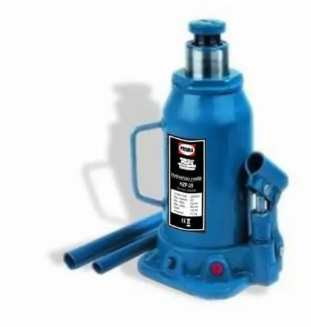 Hydraulický zvedák Proma HZP-15 panenka (nosnost 15 t) (PRO25340391)