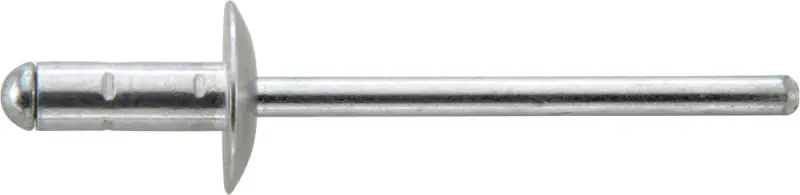 Vícerozsahový trhací nýt hliník/ocel, velká hlava 4,8x17mm GESIPA