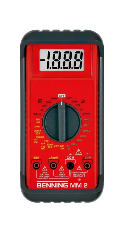 Digitální multimetr Benning MM 2 (BEN044028)