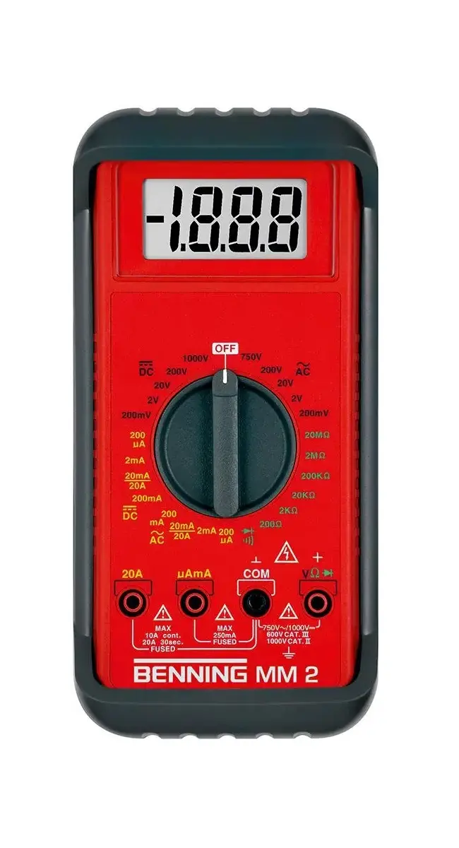 Digitální multimetr Benning MM 2 (BEN044028)