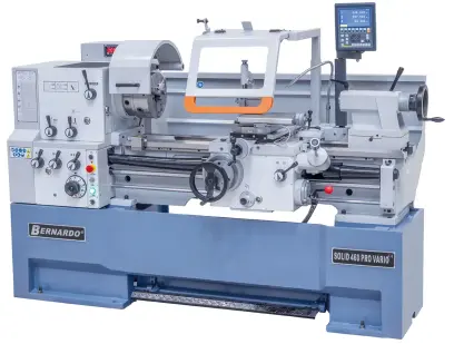 Soustruh Bernardo Solid 460 x 1000 Pro Vario  s digitálním zobrazováním a plynulou regulací otáček (BER031309XL2)