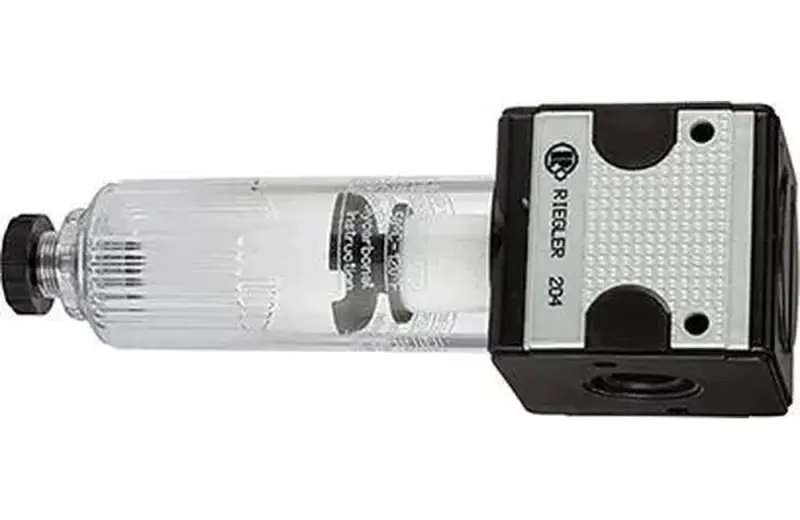 Filtr Multifix a nádržka, polykarbonát, 16bar BG1 G1/4" RIEGLER