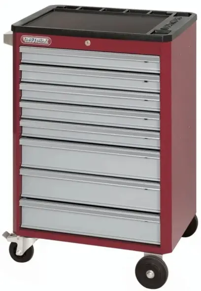 Dílenský vozík 8 zásuvek HIGHTECH KRAFTWERK (KRAF-KR-3908)