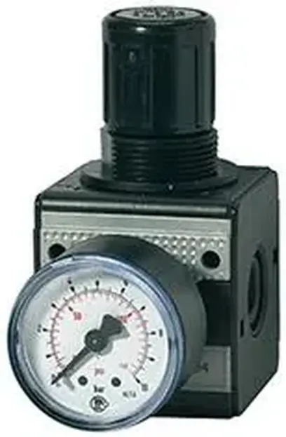 Tlakový regulátor multifix a manometr BG5 0,5-10bar závit 1." RIEGLER